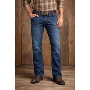Cody James Dark Wash Western Straight Leg Size 32 x 34 Cowboy Rodeo Casual